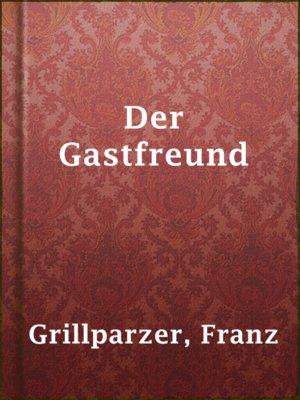 cover image of Der Gastfreund